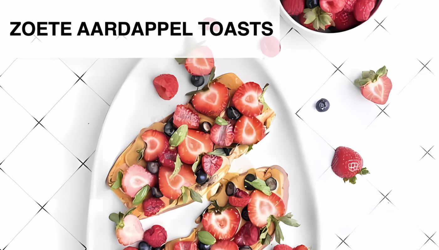 Zoete Aardappel Toasts