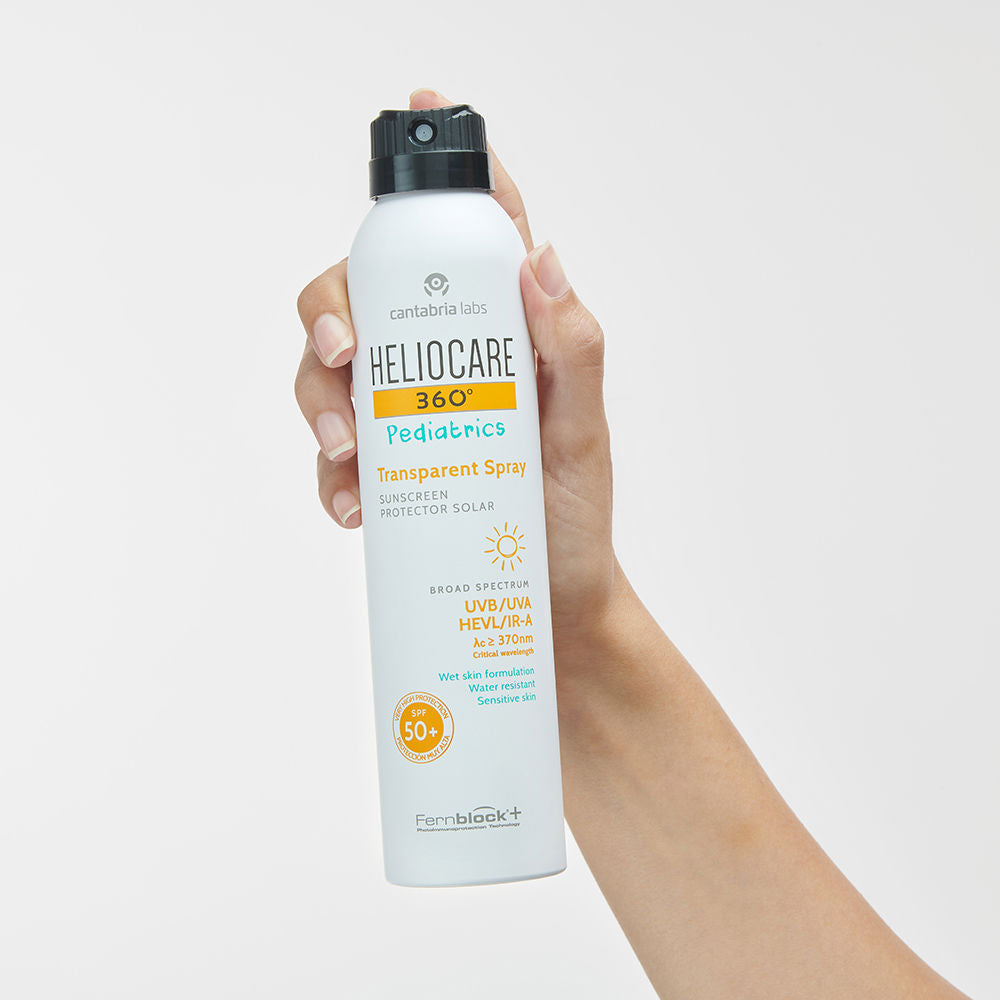 Spray transparent Heliocare 360° Pédiatrie SPF 50+