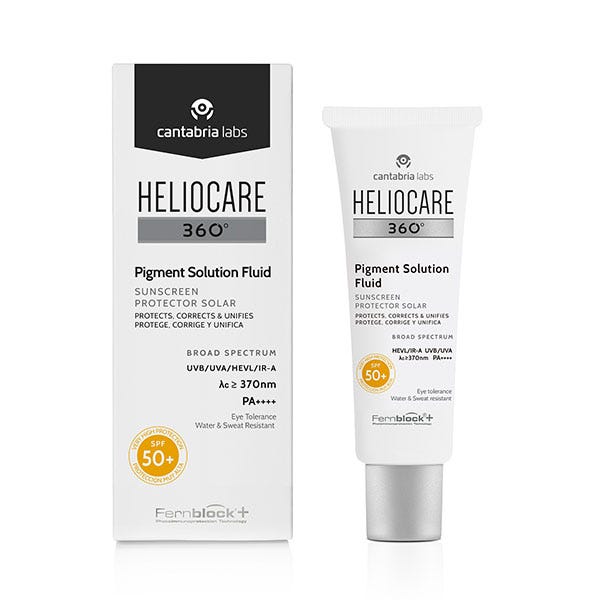 Solution fluide pigmentaire Heliocare 360° SPF50+