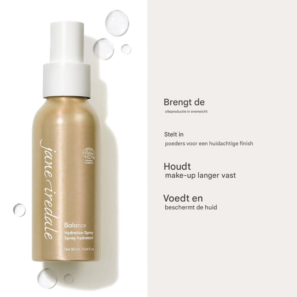 Spray hydratant équilibre Jane Iredale