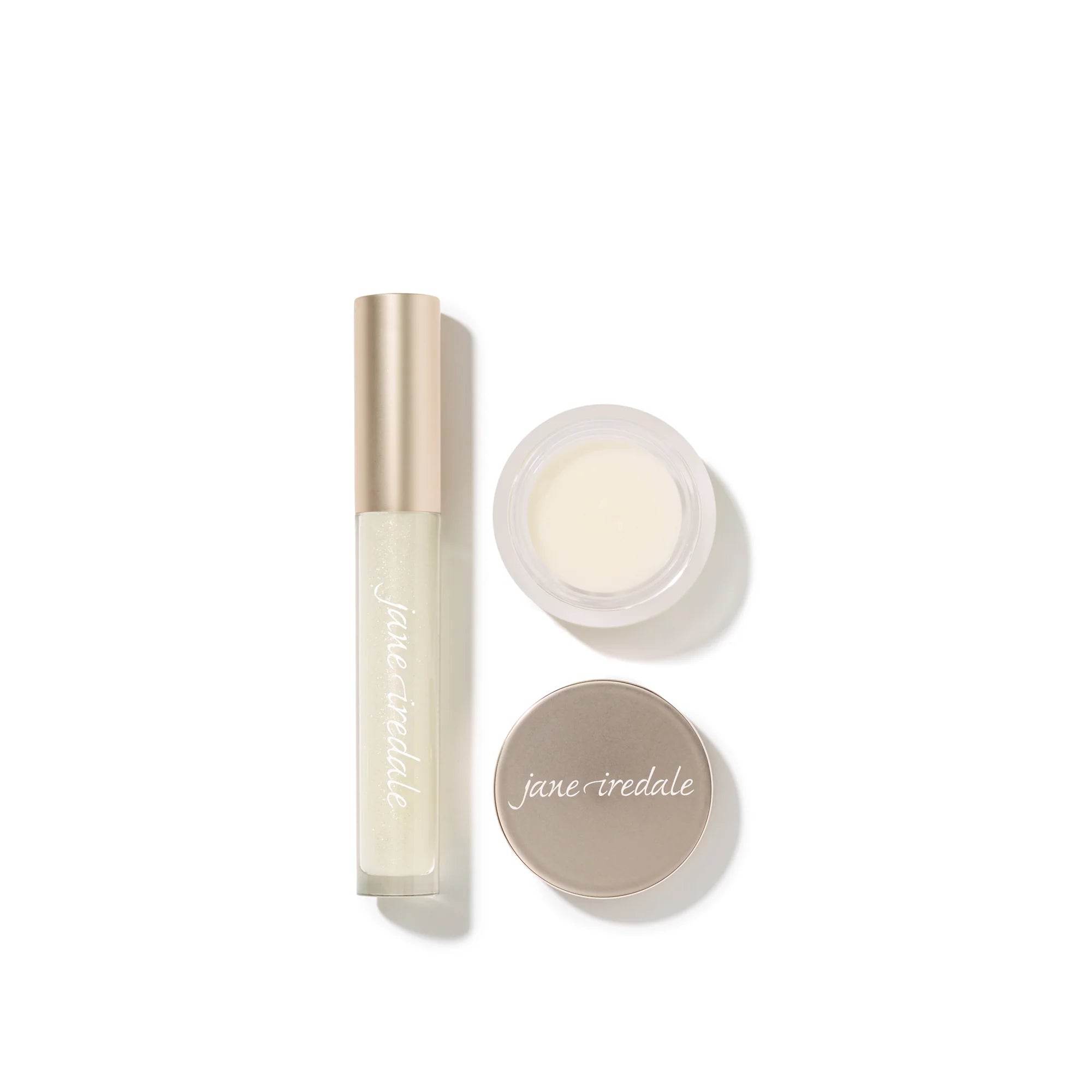 Jane Iredale Sugar & Ice Lip Scrub and Hydrating Gloss Duo - SieroSanto