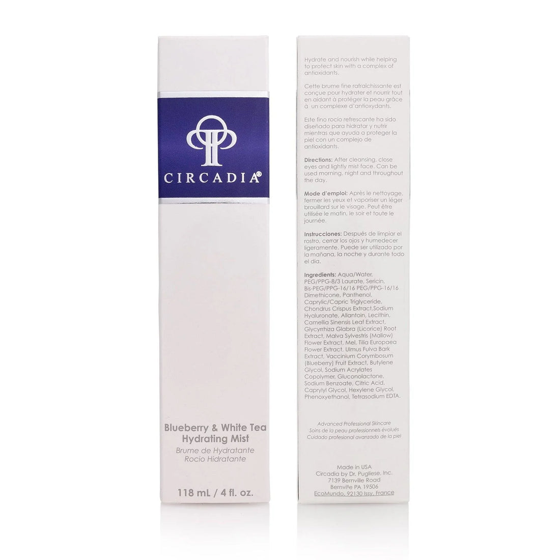 Circadia Blueberry & White Tea Hydrating Mist