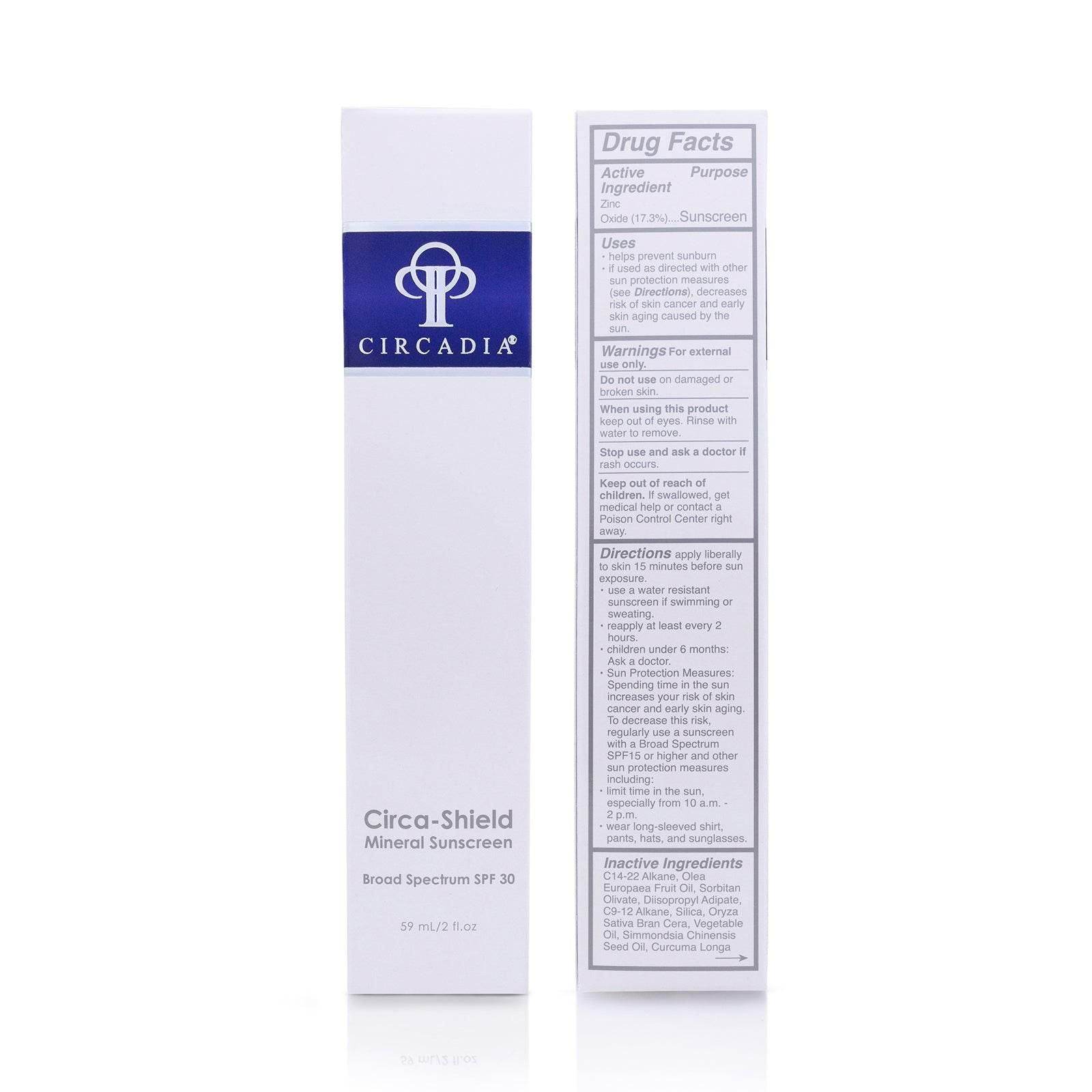 Circadia Circa-Shield - Mineral Sunscreen SPF 30 - SieroSanto