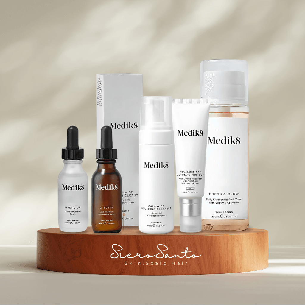 Kit Normale huid / Doffe huid / Gedeshydrateerde huid - AM - SieroSanto