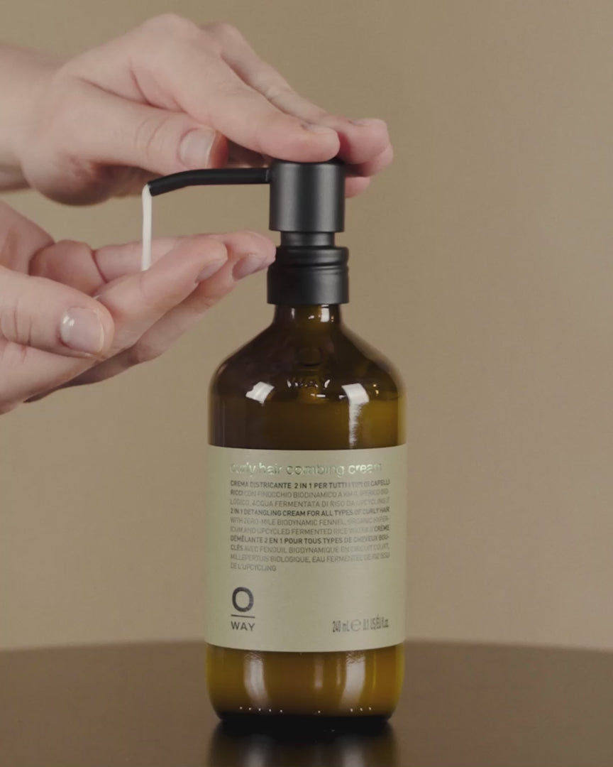 Oway Curly Hair Combing Cream - 500ml