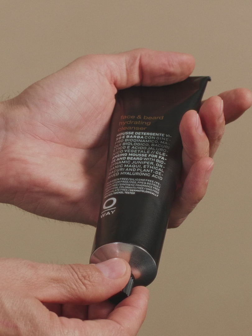 Oway Face & Beard Hydrating Cleanser