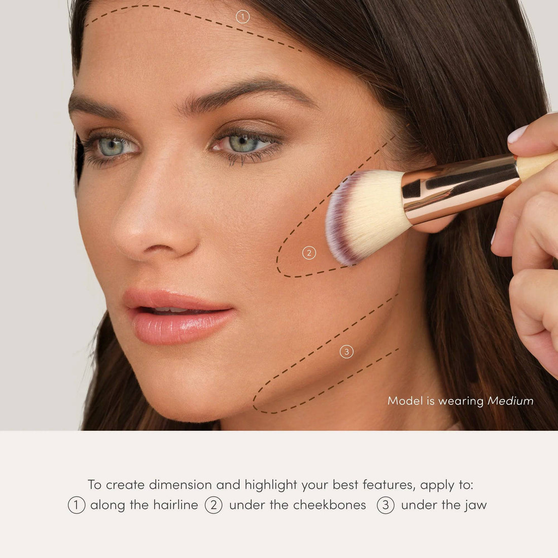 Jane Iredale PureBronze Matte Bronzer & Navulbare Compact