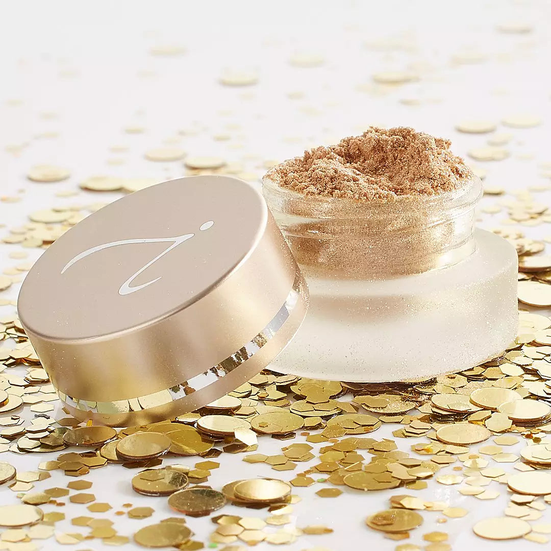 Poudre scintillante à la poussière d'or 24 carats Jane Iredale 